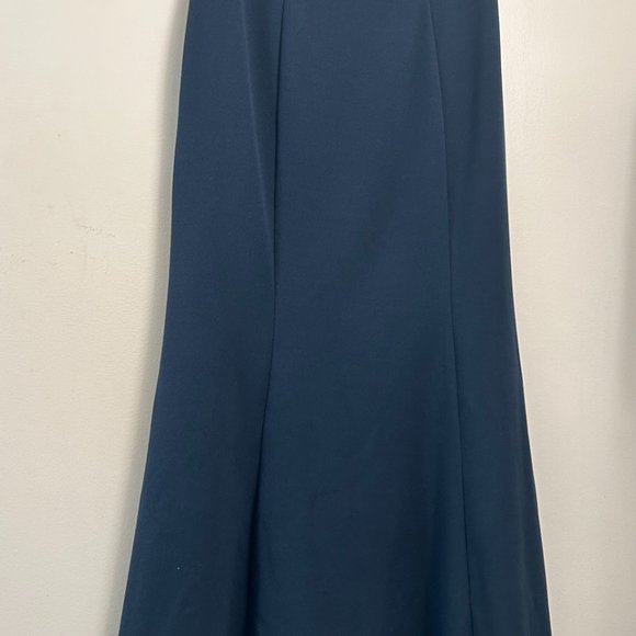 Azazie NIcolina blue bridesmaid dress - Picture 3 of 3